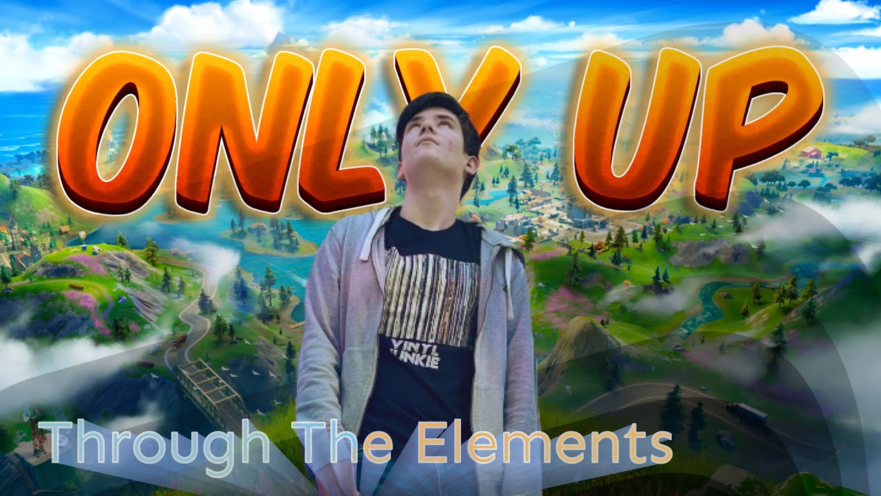 I made my own Fortnite Only Up map! (Including the soundtrack)