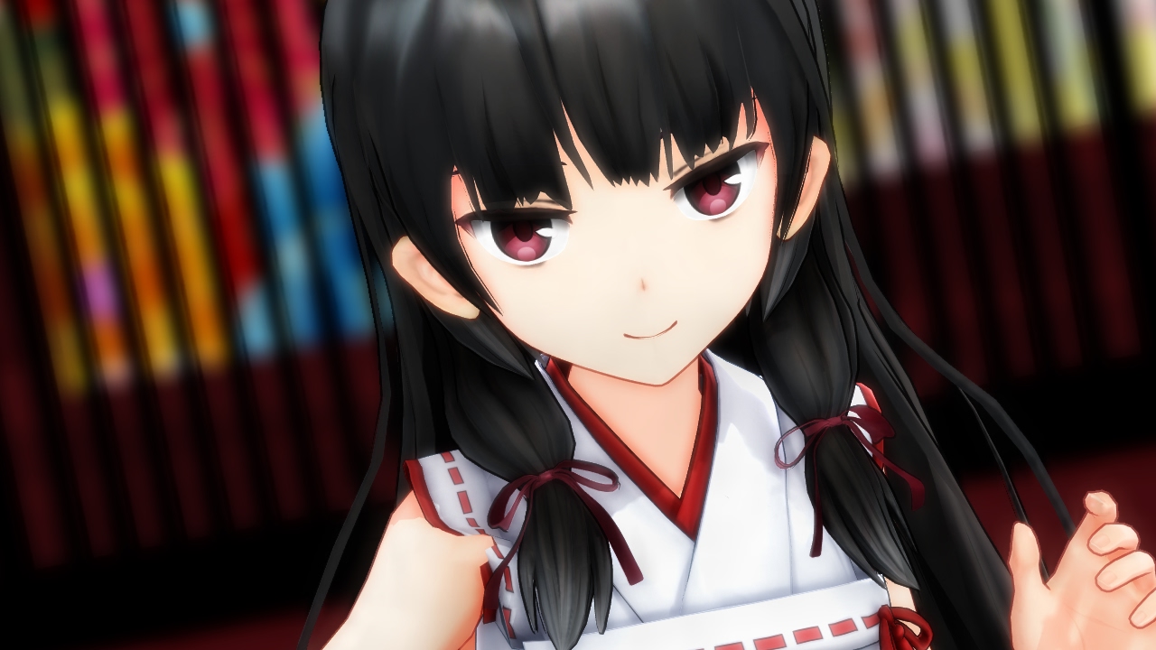 【MMD】巫女服磯風で極楽浄土