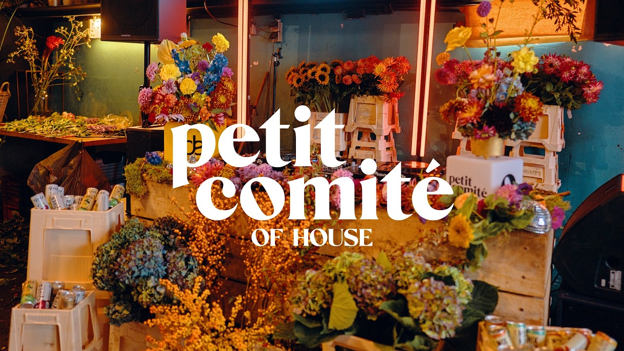 Bastian Bux | Petit Comit&eacute; of House @ Flower shop, Amsterdam (ADE)