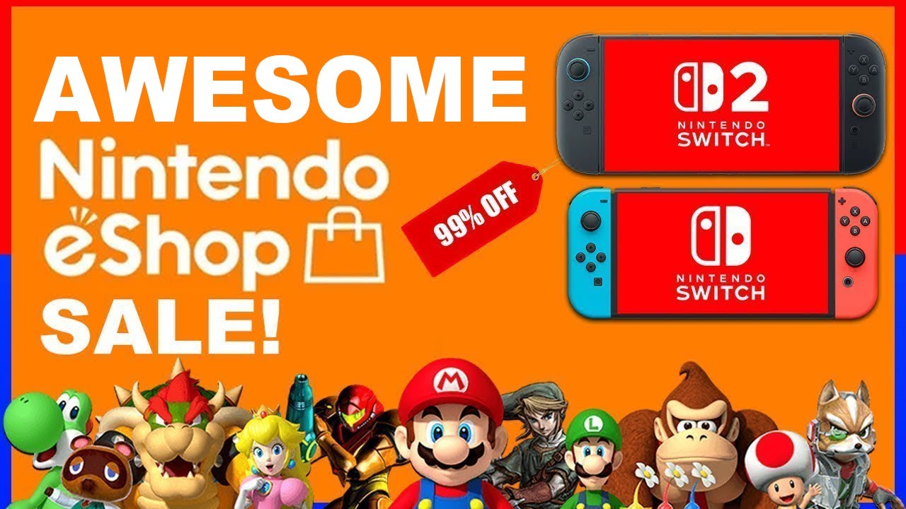You Don't Want To Miss This AWESOME Eshop Sale!