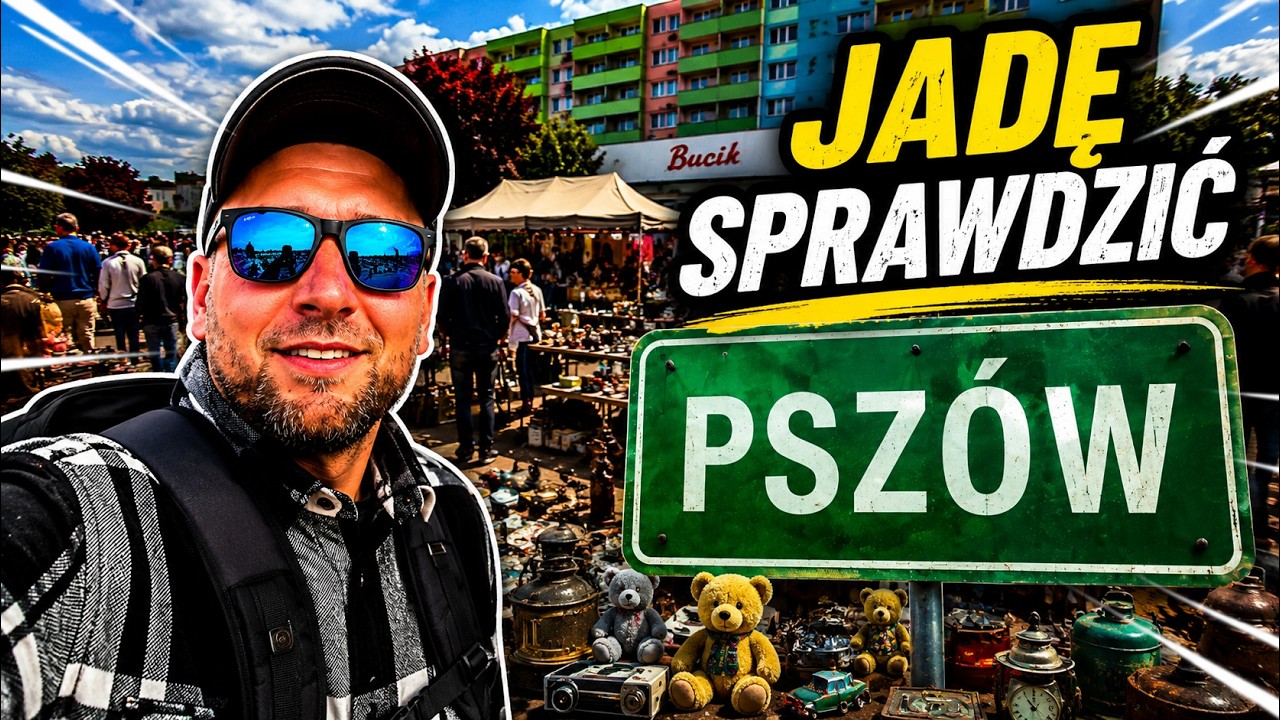 ODWIEDZAM NOWY TARG STAROCI W PSZOWIE ! ZOBACZ CO MOŻNA TAM CIEKAWEGO KUPIĆ ! CZy' WARTO !? Odc. 121
