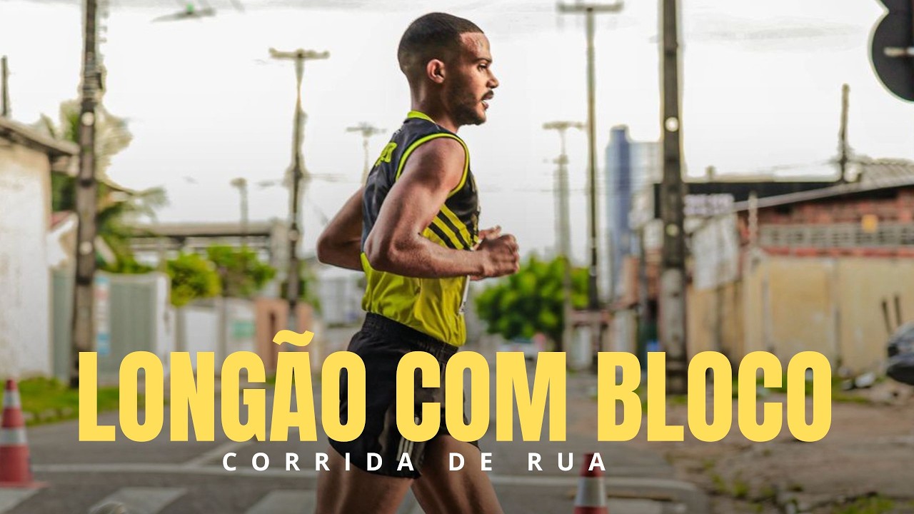 LONGÃO com 3 BLOCOS de Ritmo | Nesse eu QUASE DESISTI | Corrida de Rua