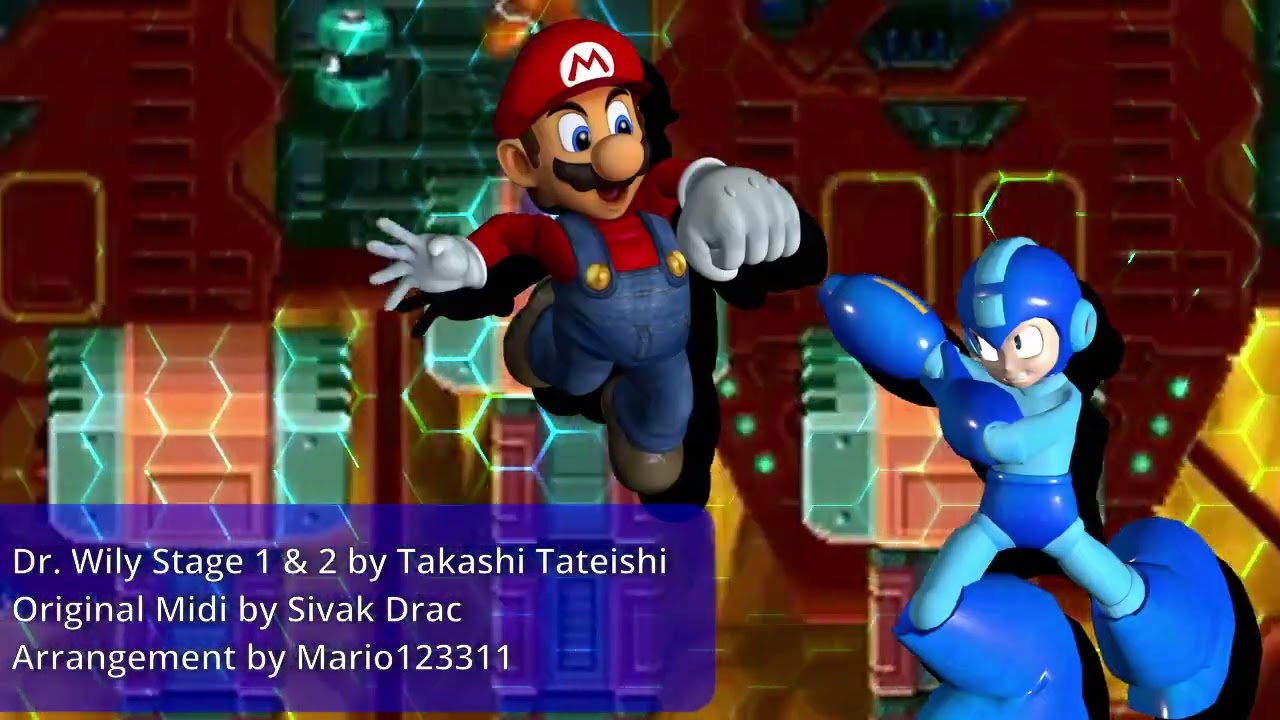 Mega Man's stage - Super Smash Bros. Melee (Mockup/Arrangement)