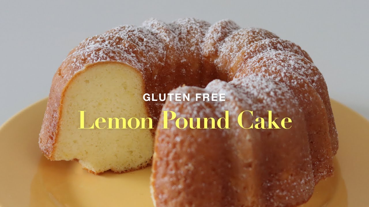 Gluten-Free Lemon Pound Cake 🍋 (Low Sugar, Low FODMAP Baking)ㅣ글루텐프리 레몬 파운드 케이크 (쌀가루, 저설탕, 저포드맵 베이킹)