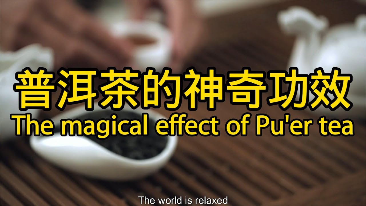 普洱茶的功效與作用 The efficacy and function of Pu'er tea