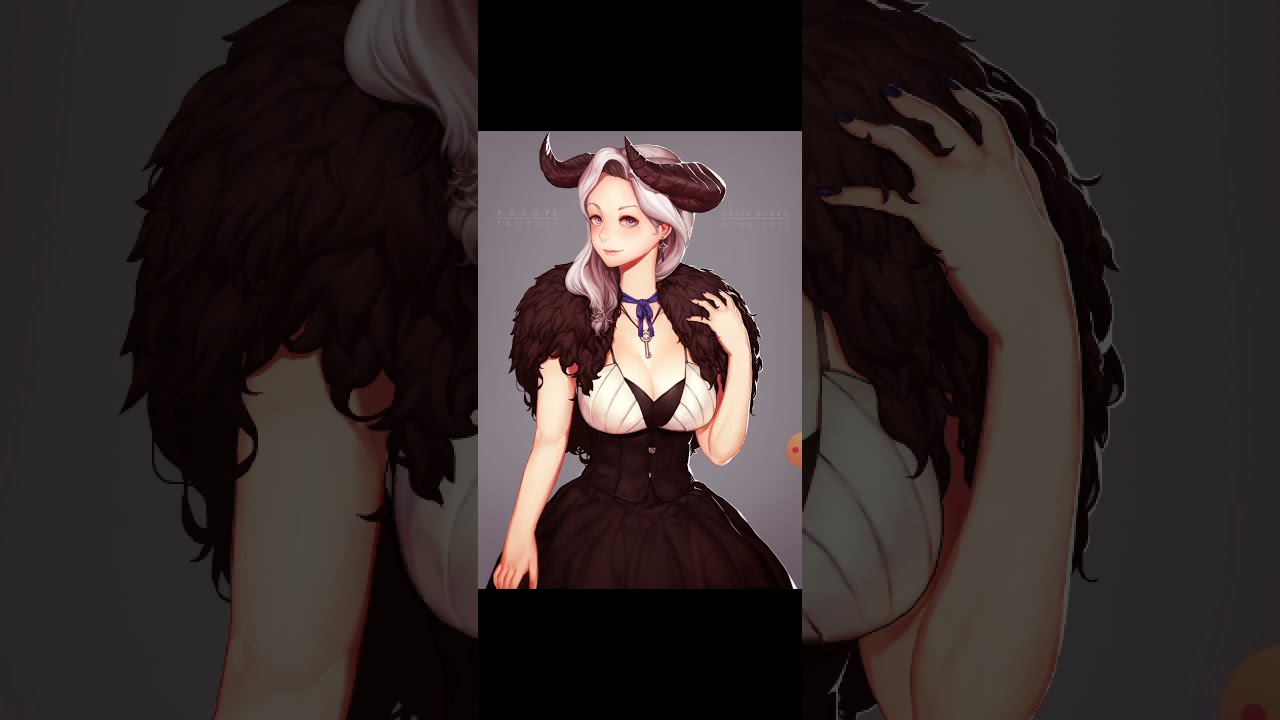 what if female deku was a demon queen