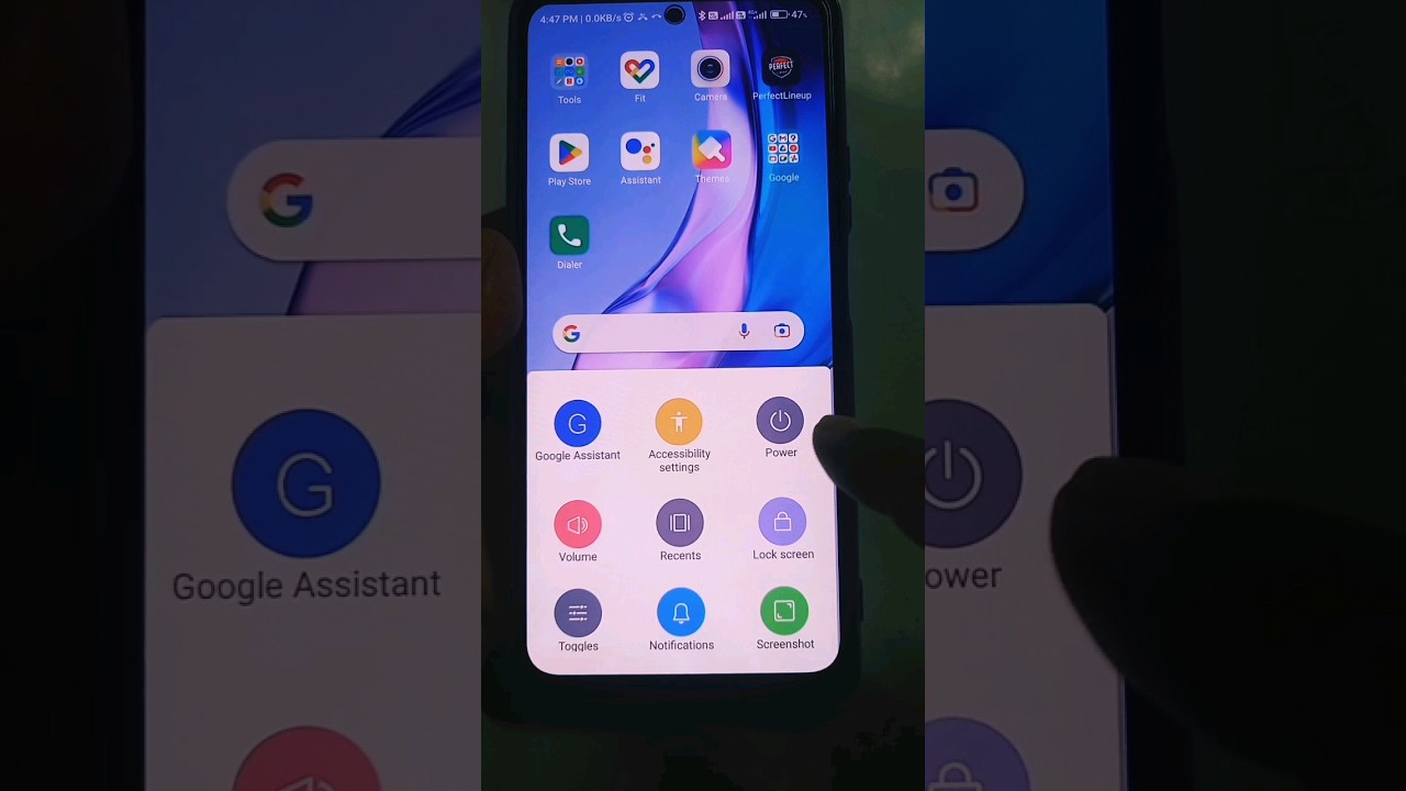 Przycisk ułatwień dostępu na ekranie gł&oacute;wnym || Mi, Redmi, Xiaomi #shorts #dostępność