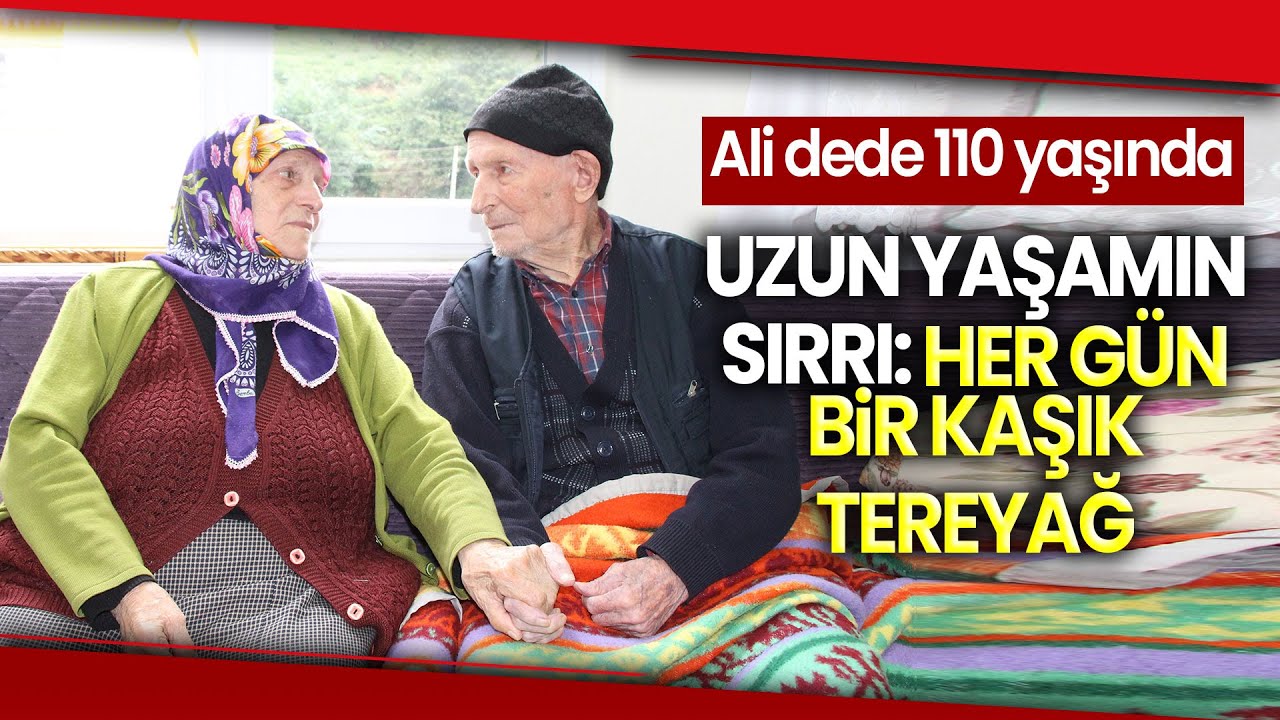 110 Yaşındaki Dursun Ali Dede Uzun Yaşamın Sırrını Her Gün Yediği Bir Kaşık Tereyağına Bağlıyor