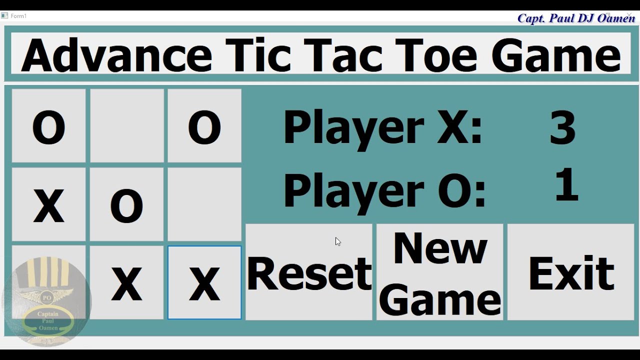 How to create Tic Tac Toe Game in Delphi