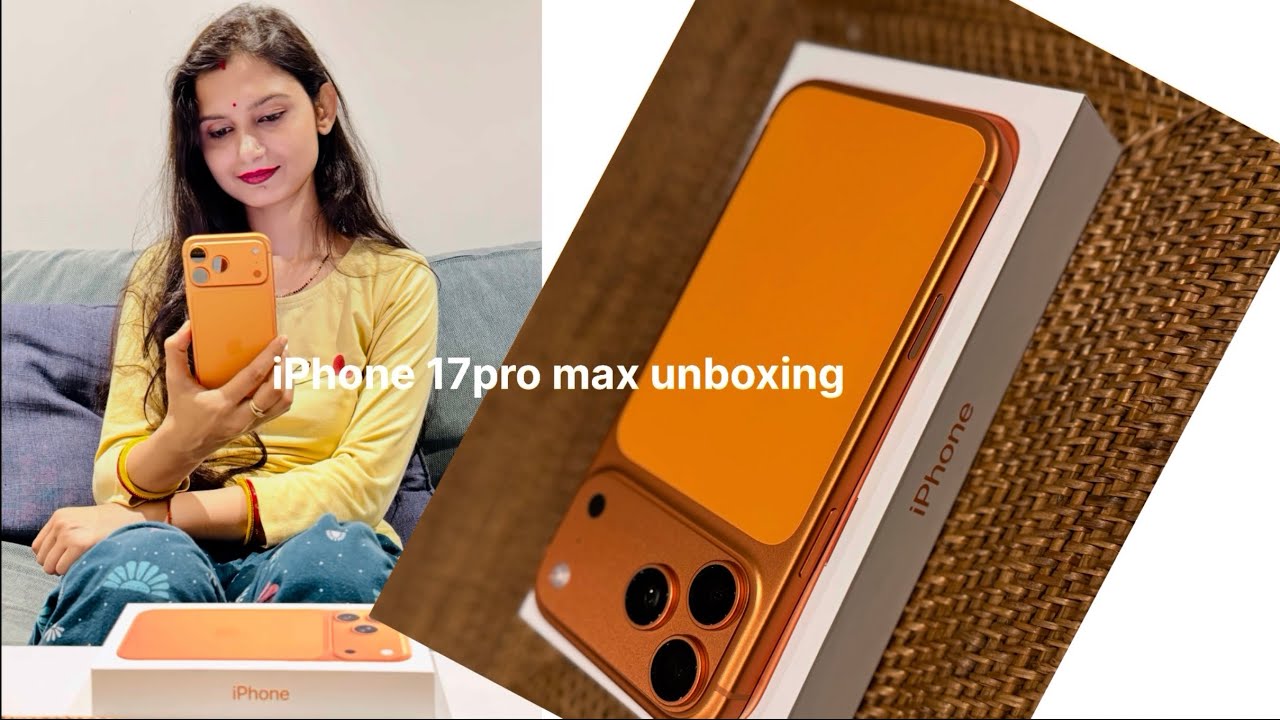 Unboxing the iPhone 17proMax  #iphone 17proMax #vloglife #AppleFans #Promax #Shotoniphone
