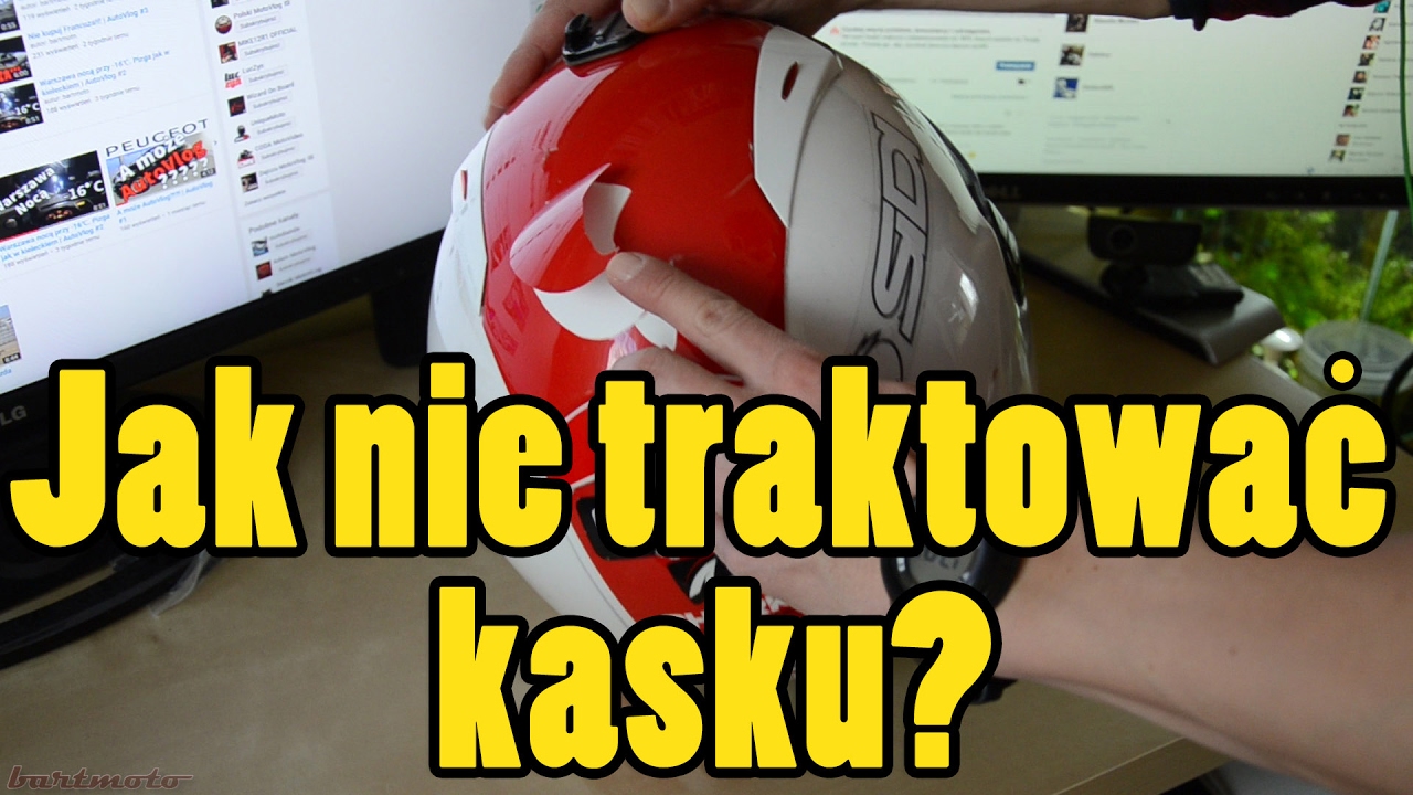 Jak nie traktować kasku motocyklowego? Shark Vision-R po 15.000 km