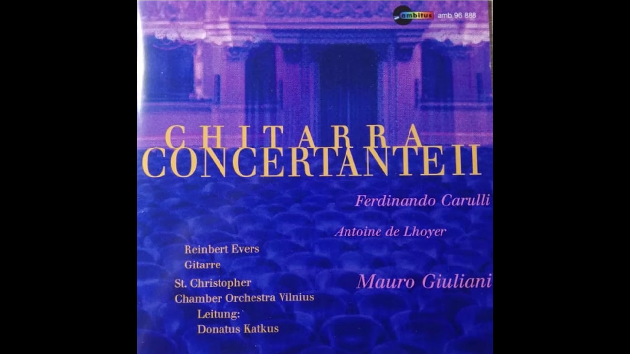 Ferdinando Carulli  Guitar concert A - Dur op 8a Allegro