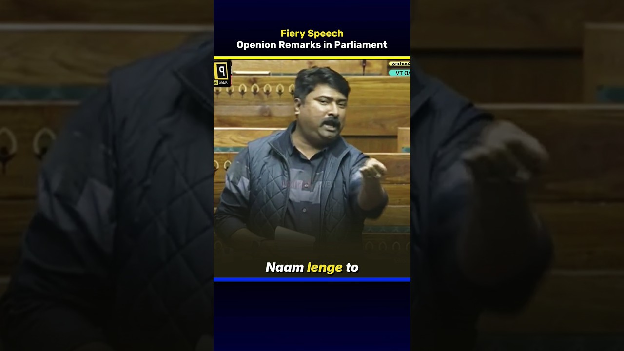 Vijay Kumar Hansdak opening remarks in Parliament | Fiery Speech | Direct News