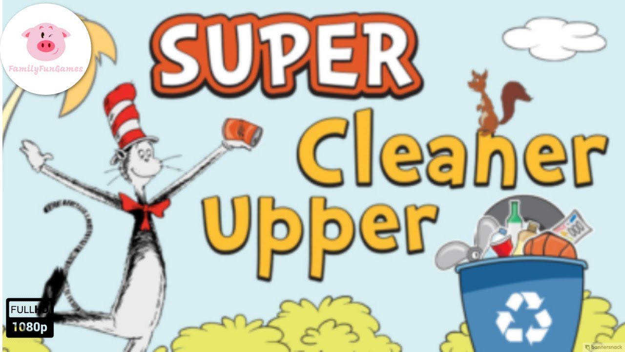 The Cat in the Hat  Super Cleaner PBS KIDS