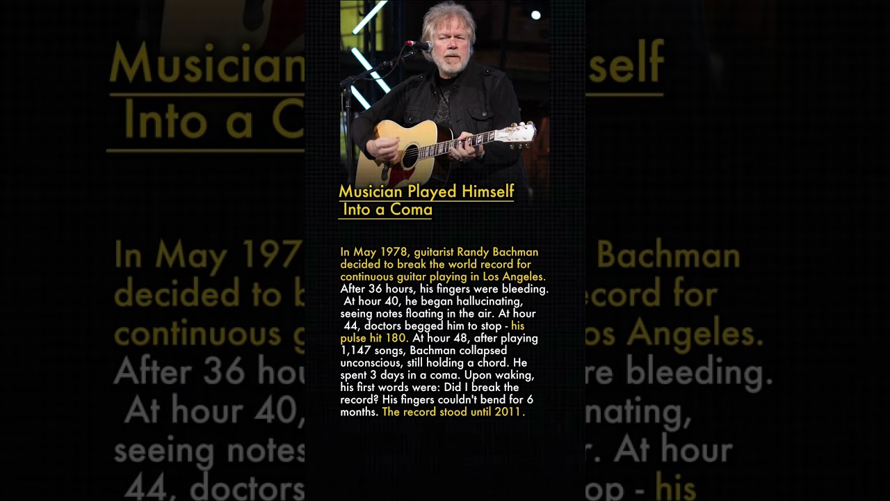 🎸 The Guitarist Who Played 48 Hours Straight Into a Coma 🎵😵