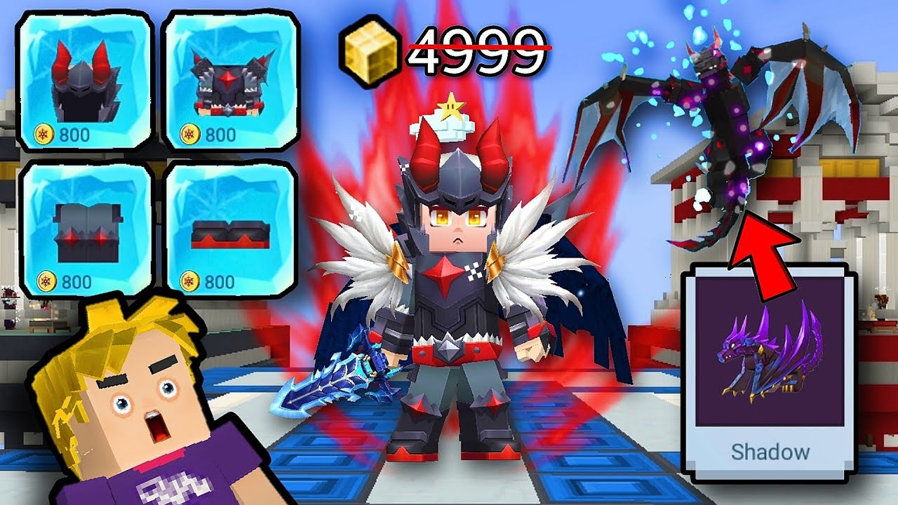 Getting The New OP ENDER DRAGON ARMOR!! STRONGEST ARMOR in BedWars!! - Blockman Go
