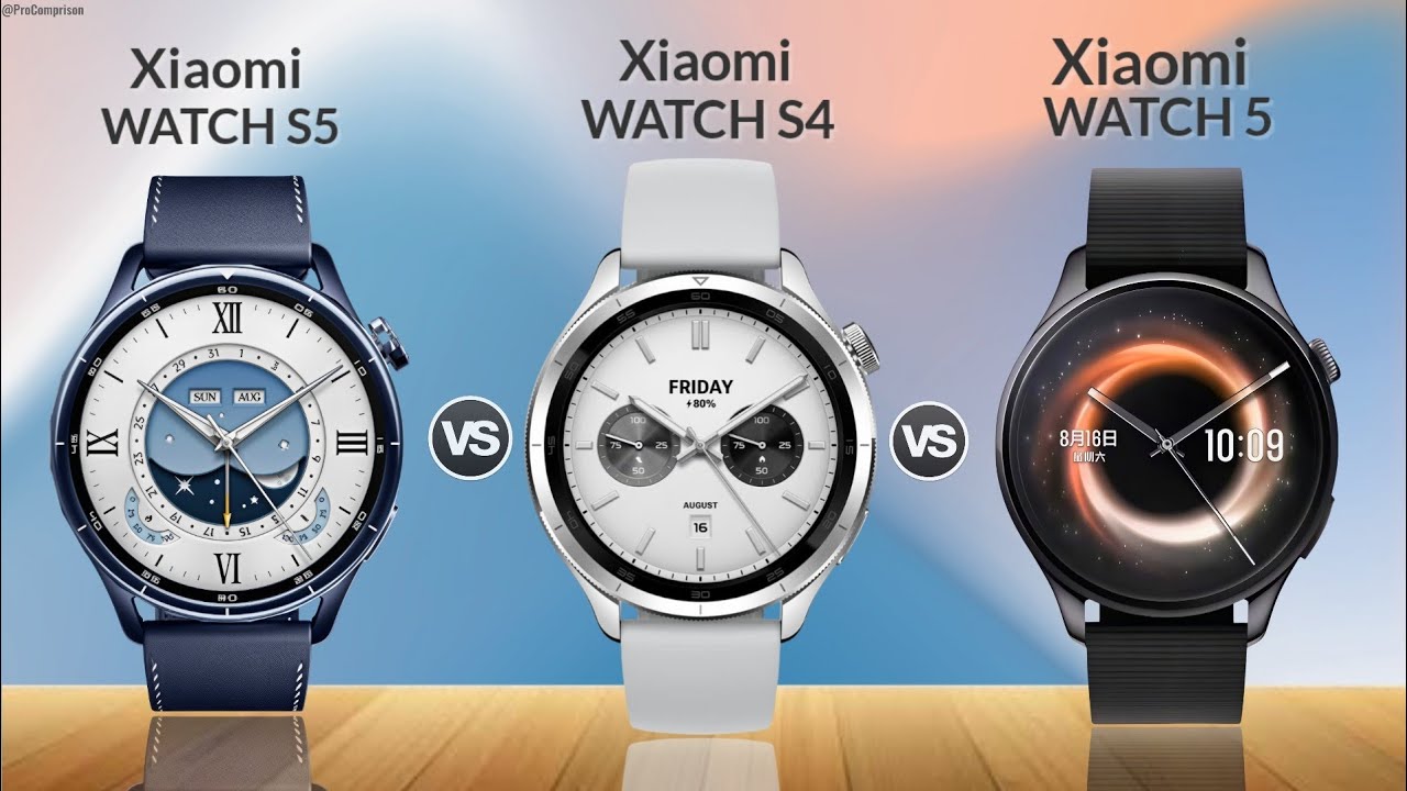 Xiaomi Watch S5 vs Xiaomi Watch S4 vs Xiaomi Watch 5 || Full Comparison 