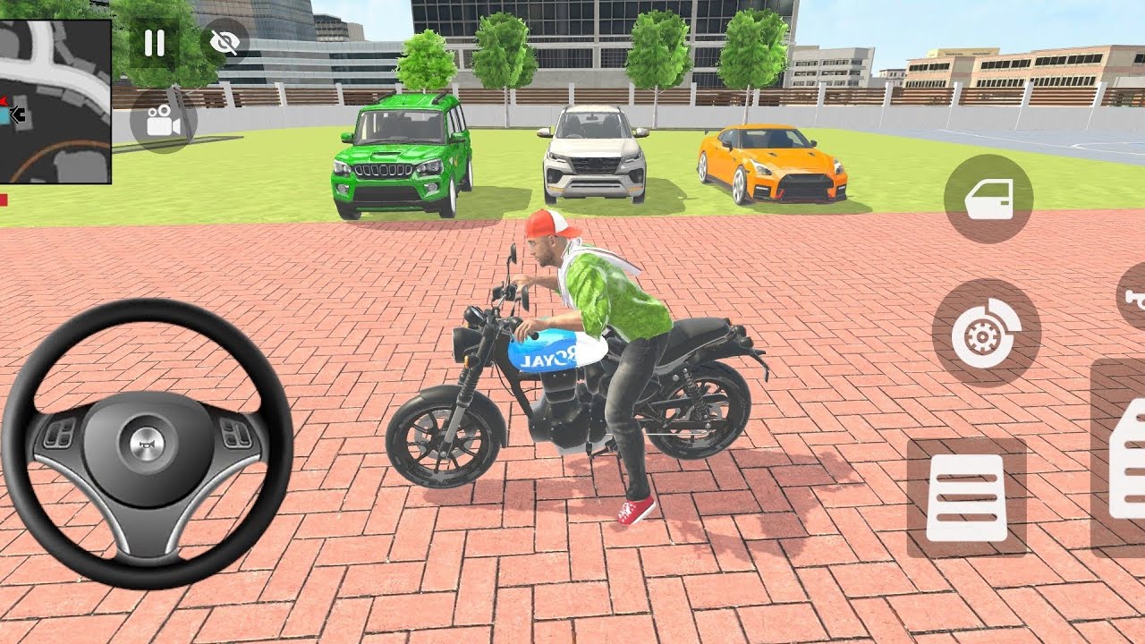 🎮 Franklin order by 3️⃣ car 🚘 for Indian 🇮🇳 flag 🚩 in Indian 🇮🇳 bike 💥 Theft  Auto simulator 🎮