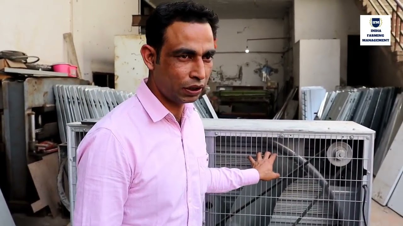 आटोमेटिक पोल्ट्री फार्म !कूलिंग सिस्टम की टॉप क्वालिटी बनाते ! Automatic poultry farm cooling system