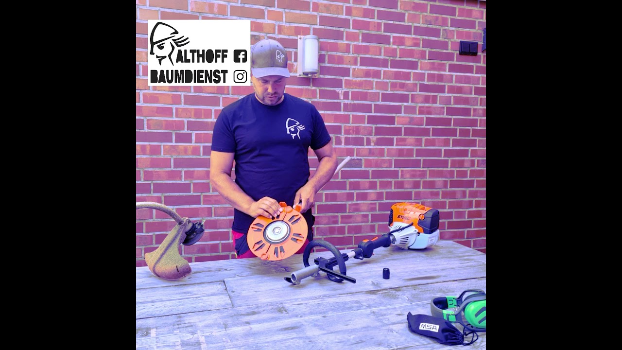 Vorstellung Stihl RG-KM Kreiselschere