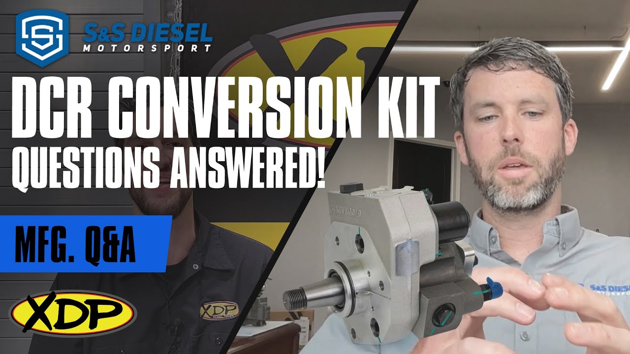 S&S Diesel CP4 To DCR Fuel Pump Conversion Kit Q&A | XDP Tech Tips