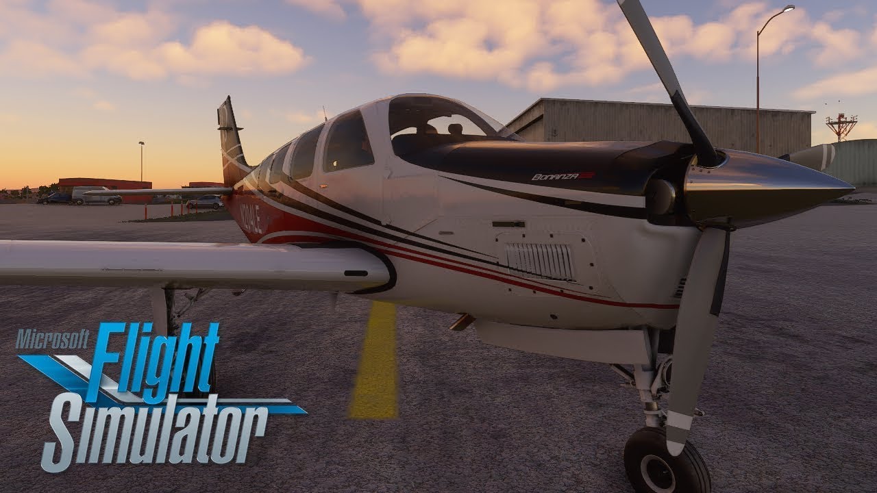 Microsoft Flight Simulator 2020 Bonanza G36 Cold & Dark Startup (Default release version issues)
