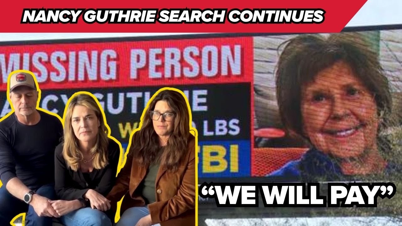 'We will pay': Guthrie family releases new video about their missing mother
