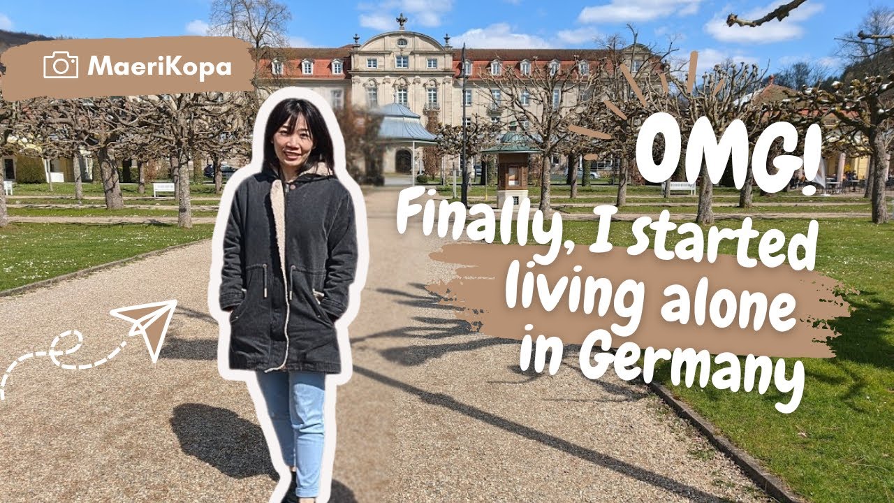 First days in my new city! Touch down in Bavaria! Finally I started living alone in Germany!