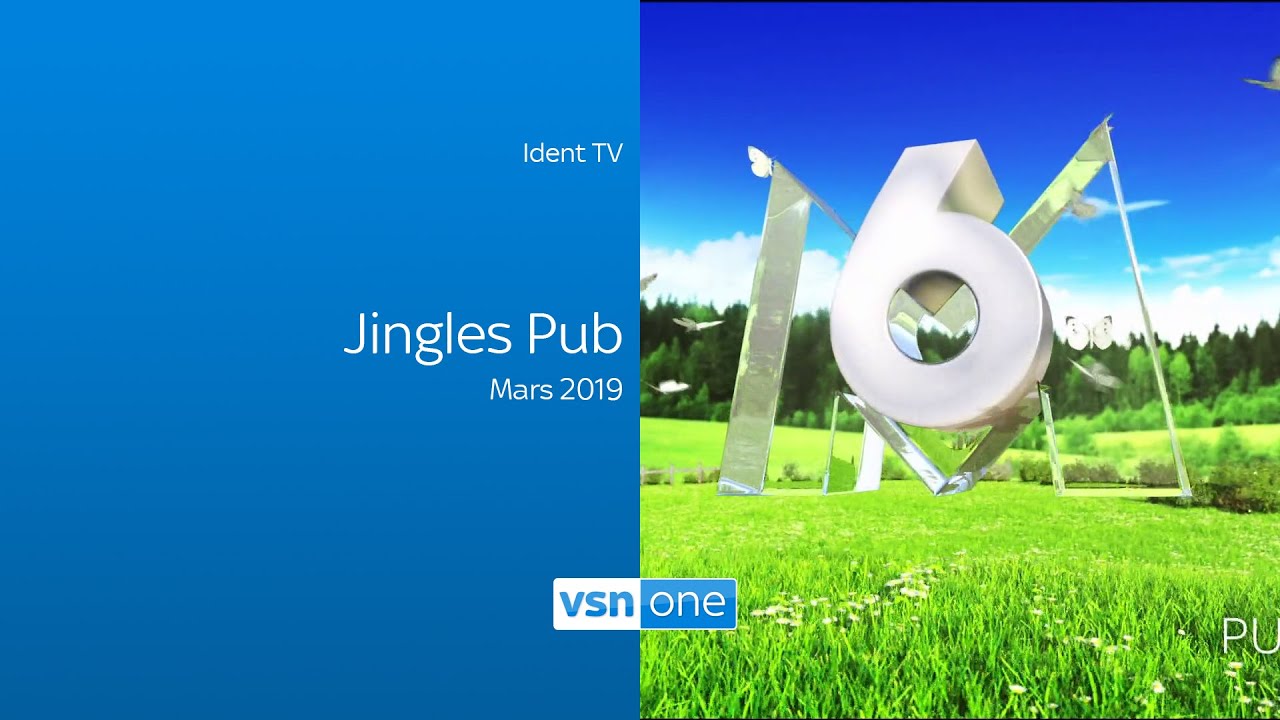 IDENT TV - Jingles Pub - M6 - Mars 2019
