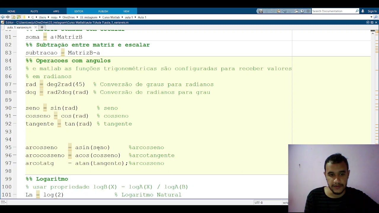 10_Funções matemáticas.(Curso de Matlab)