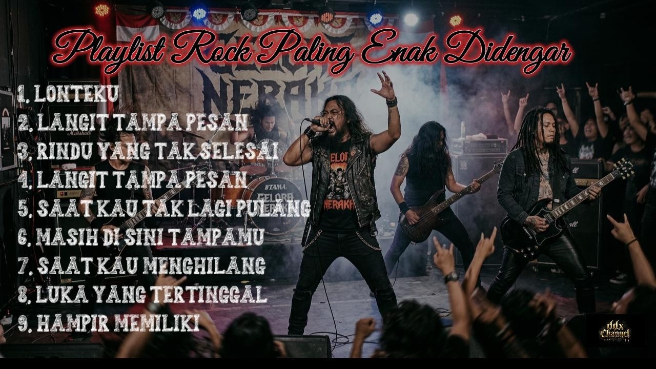 🔥 Playlist Lagu Rock Terbaik – Kompilasi Rock Paling Powerful & Enerjik! 🔥#playlistrock