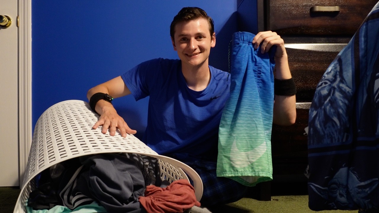 4K ASMR 🧺 Folding Laundry 👕