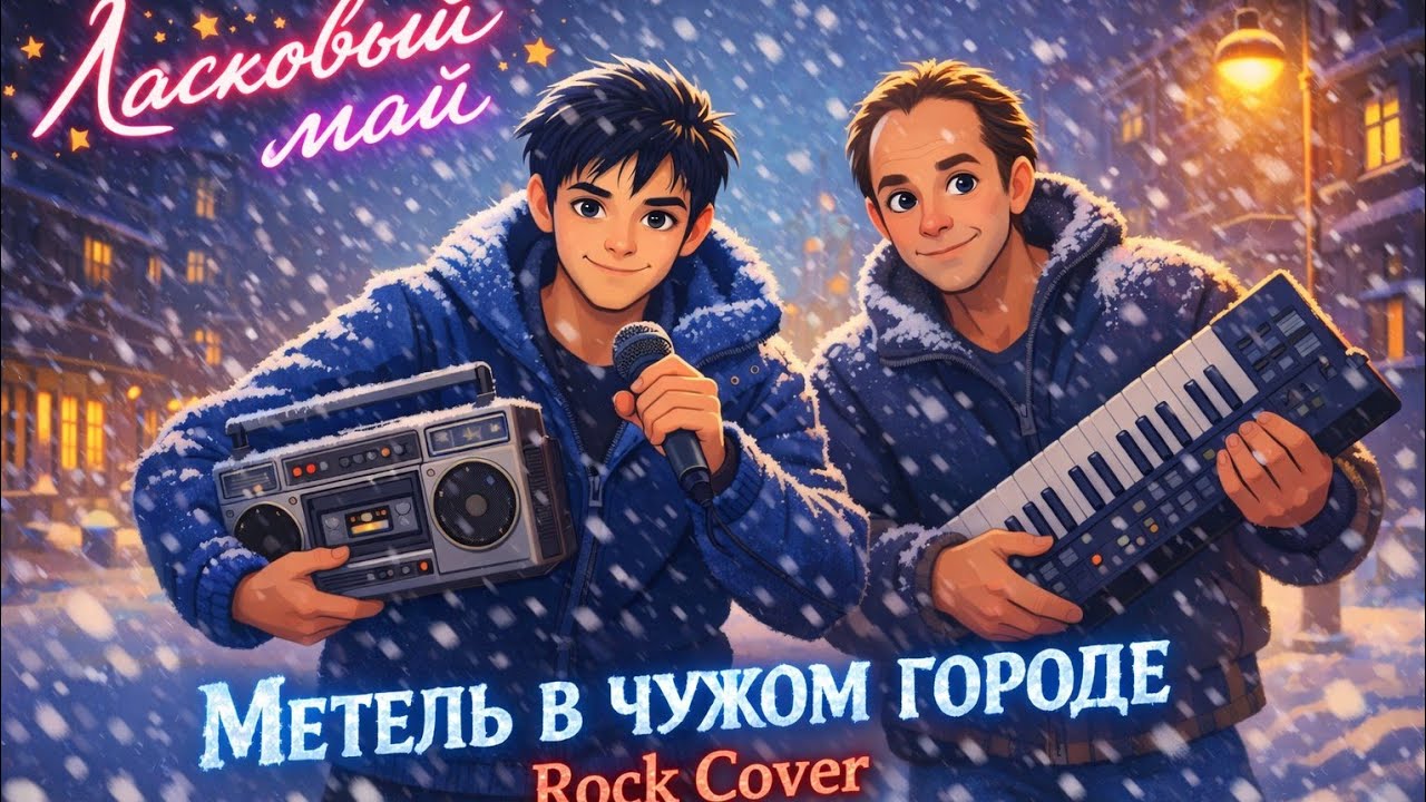 Ласковый Май - Метель в чужом городе (Rock AI Cover)