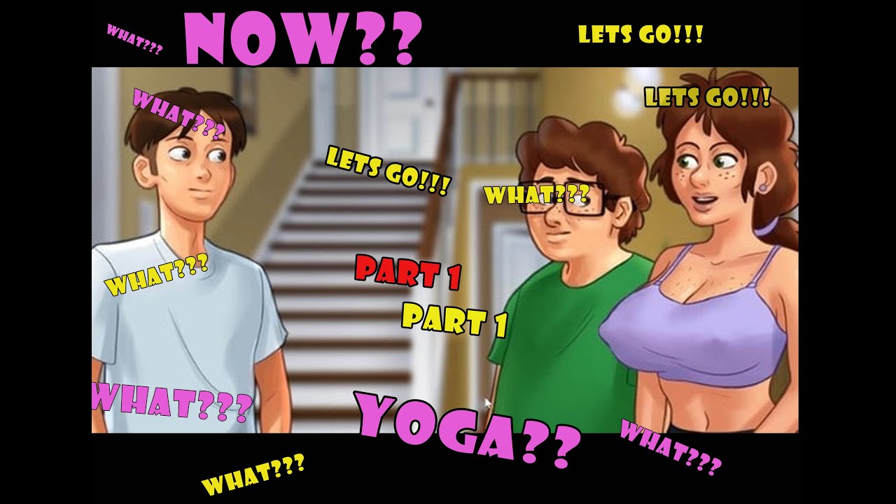 Summertime Saga Mrs jhonson Walkthrough yoga is crazy part 1