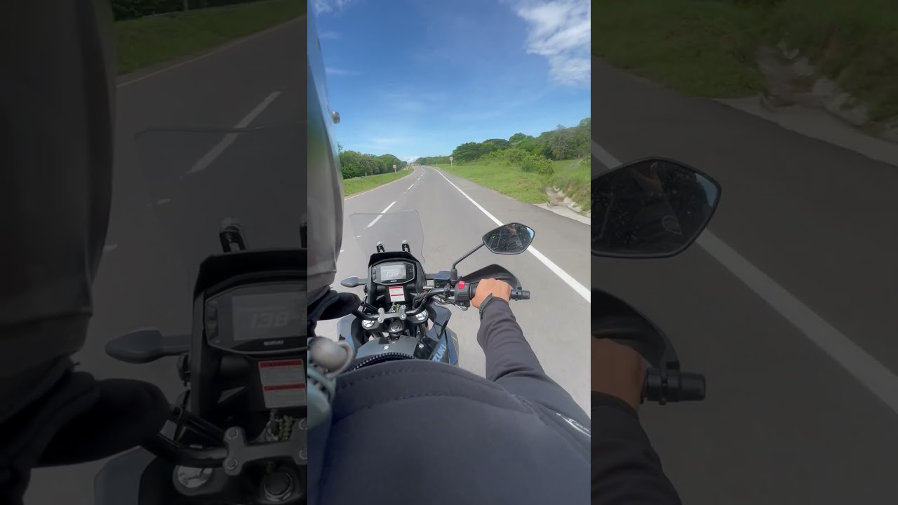 Top Speed REAL V-Strom 250 SX con pasajero y maletas | Prueba en carretera 🏍️🔥