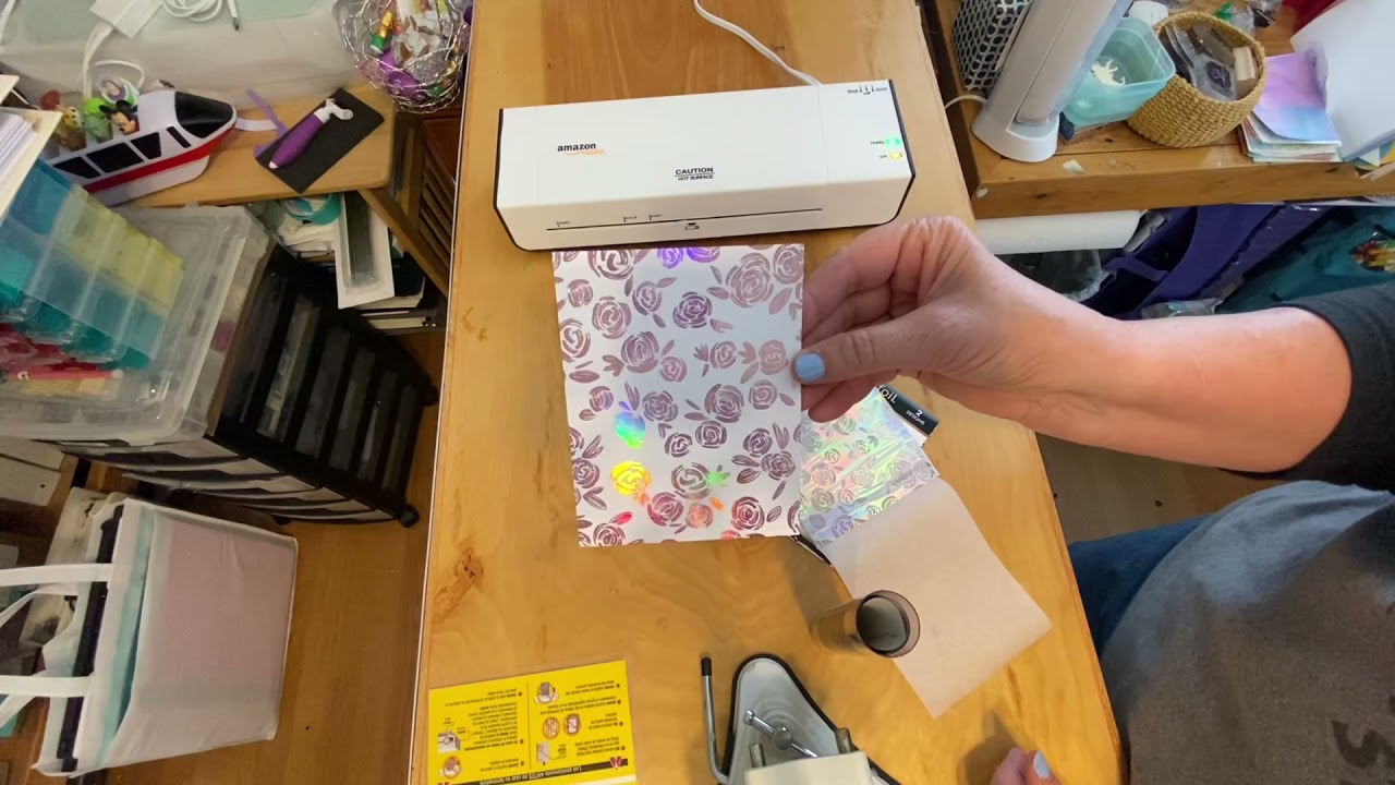 Foil Heat Transfer with a Laminator