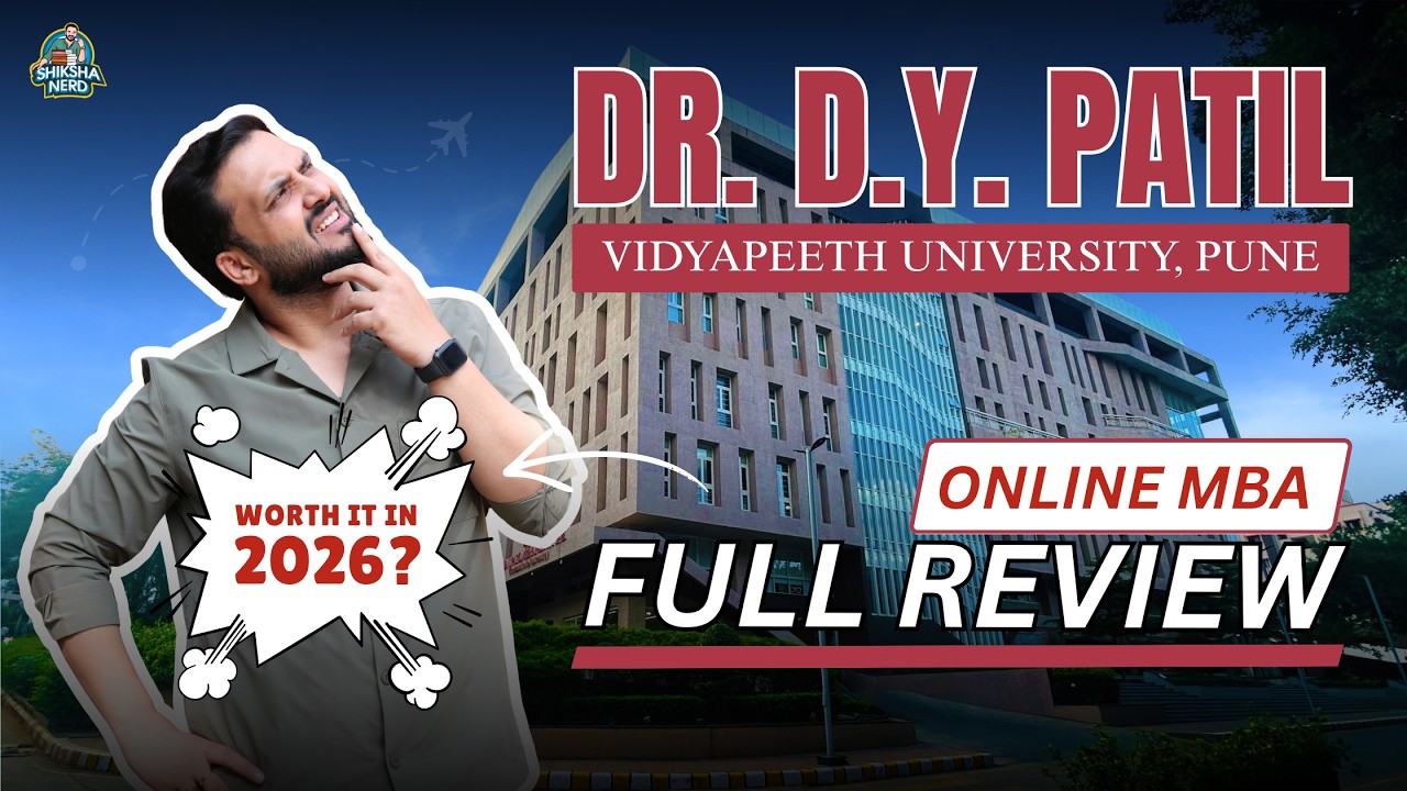 Is Dr DY Patil Vidyapeeth Online MBA Worth It? Fees, Placement & Review 202