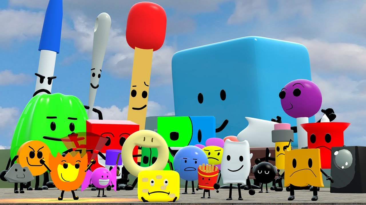 The Fight of All New Battle For Dream Island with themselves in Gmod!