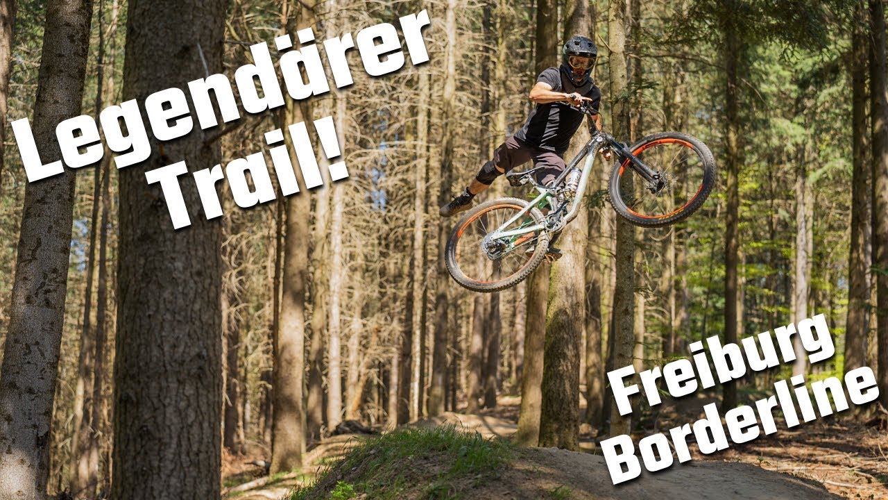 LEGENDÄRER TRAIL! Unterwegs auf der BORDERLINE in Freiburg - Jordan Hugo MTB