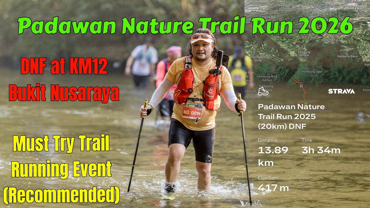 Padawan Nature Trail Run 2025 (Half Marathon) | DNF at 12KM | Jungle Trail POV