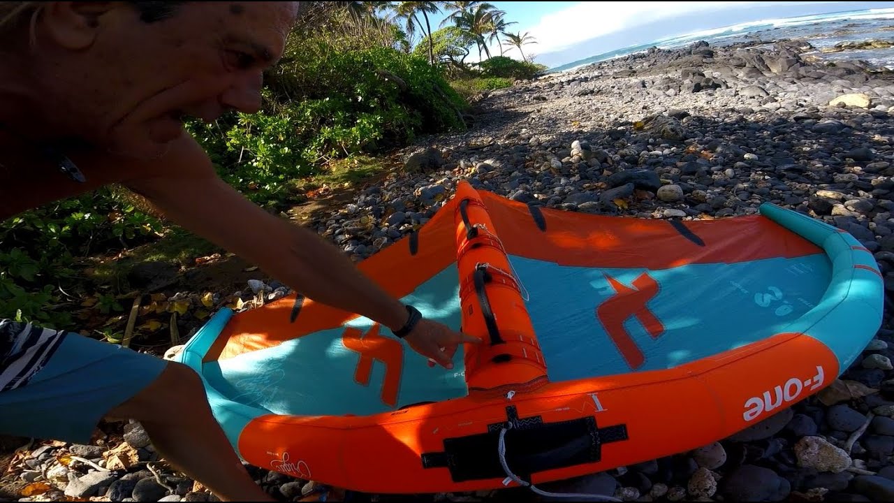 First impression of the 2024 F-One Origin in a downwind run in Maui