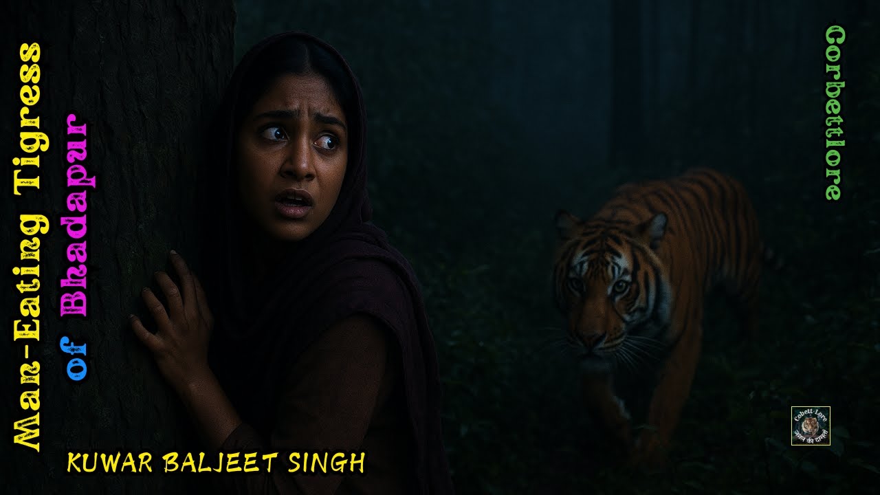 एक ऐसी दहाड़, जिसमें भूख नहीं, इंसान के माँस की लत थी Manteater | Tigress of Bhadapur #CorbettLore