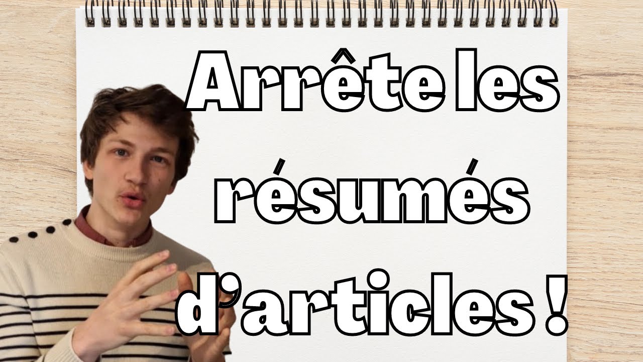 Comment prendre des notes en lisant en thèse