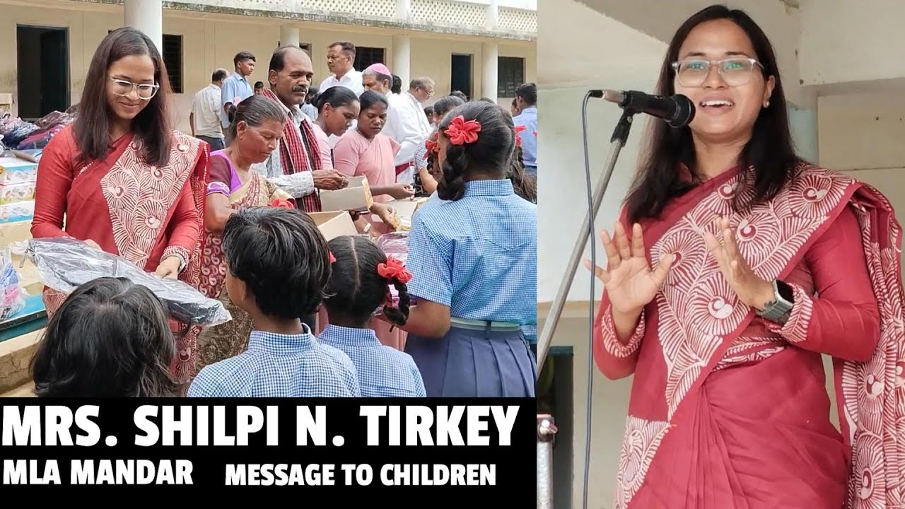 Mrs. Shilpi Neha Tirkey's/MLA Mandar: Empowering Message: Changing Lives in Rural Garalodhma School