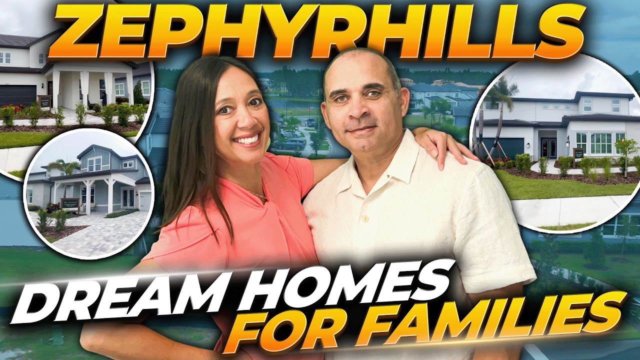 Tour HUGE Homes in Zephyrhills Florida - Inside Two Rivers Community By Pulte Homes