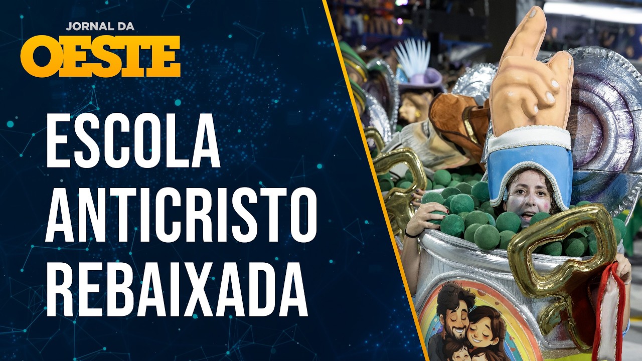 URGENTE: Globalistas de Niterói que homenagearam Lula são rebaixados no carnaval do Rio