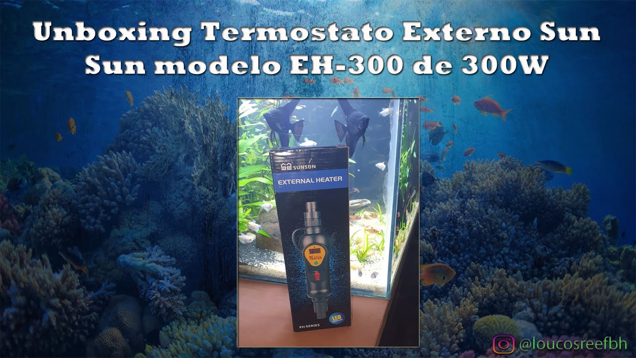 Unboxing Termostato Externo da Sun Sun EH-300