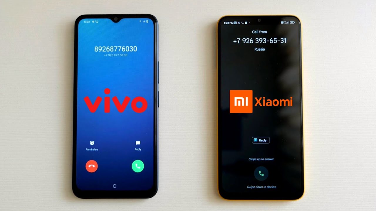 Vivo Y22 vs Xiaomi Poco M5 Incoming Call