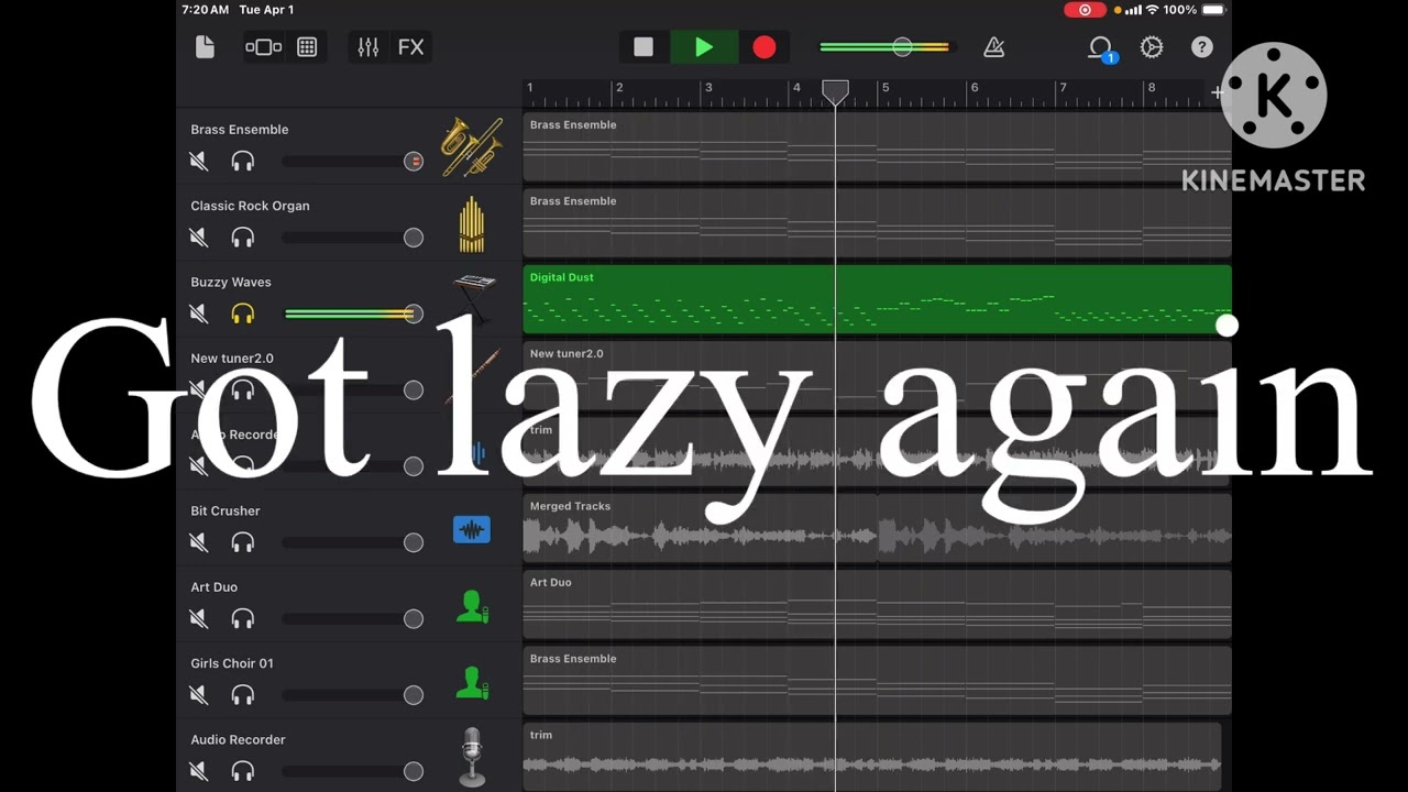 Sprunki pyramix phase 2 but GarageBand version  got lazy at some parts ￼