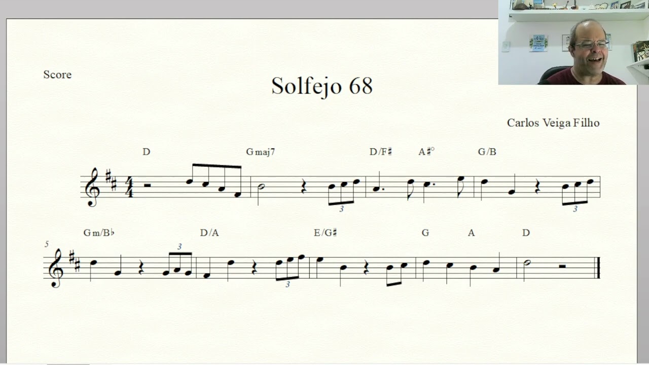 Solfejo 68 para praticar